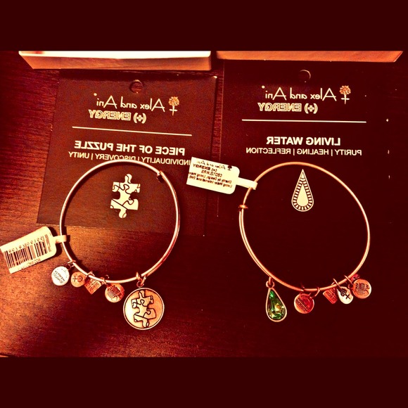 Two Alex and Ani bangles