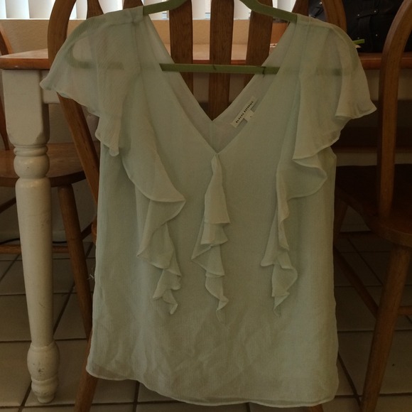 Banana Republic ruffle top