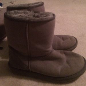 Gray Ugg Australia Boots