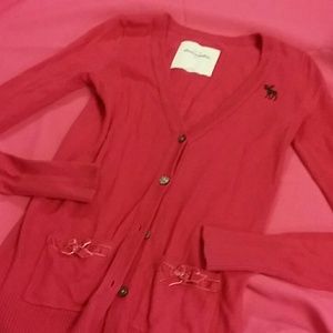 Abercrombie & Fitch Girls Cardigan Sweater 8-10