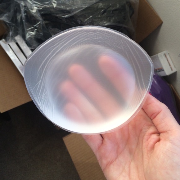 Jelly inserts for bra or swimsuit! 2 pairs