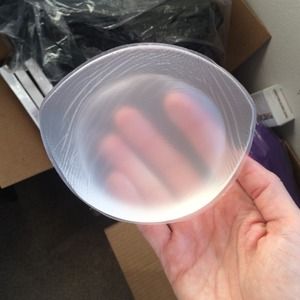 Jelly inserts for bra or swimsuit! 2 pairs