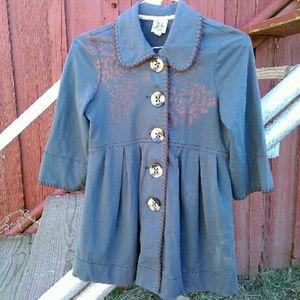 3 quarter sleeve jacket made by Ivy Jane