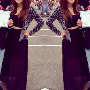 🔱Black maxi skirt🔱