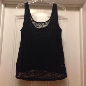 Forever 21 lace front tank top