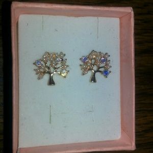 Tree earrings