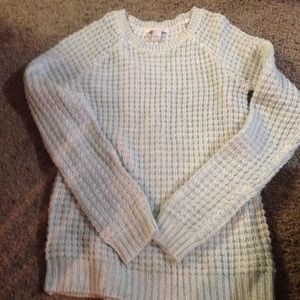 Bundle for @maddieshelley. Mint & Silver Sweater