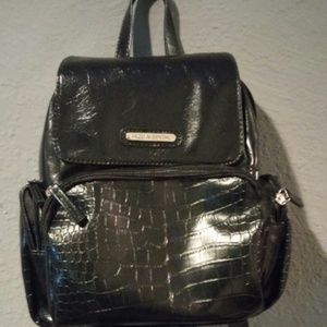 Jaclyn Smith leather backpack, brand new. No tag.