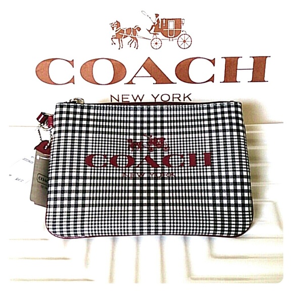 SOLD!! Authentic COACH Wristlet