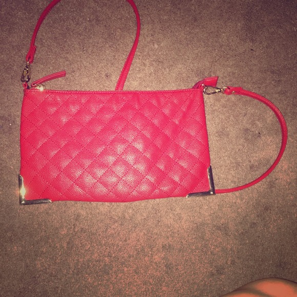Red forever 21 purse
