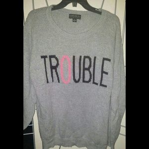 Forever 21+ truoble sweater