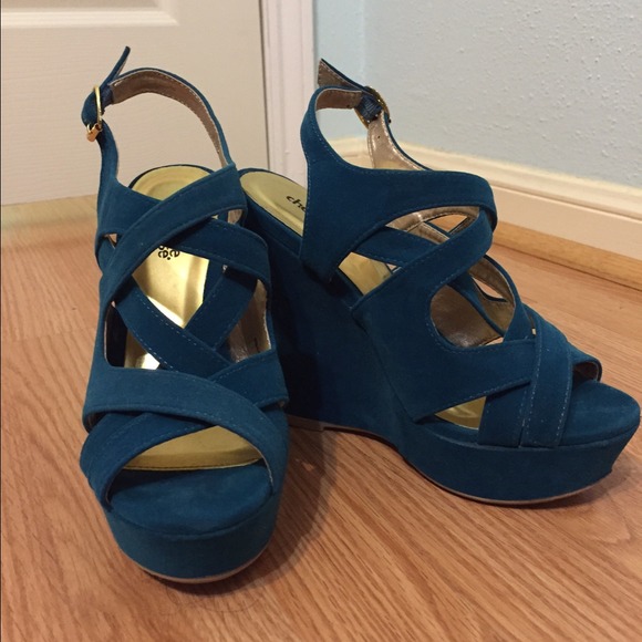 Turquoise Wedges