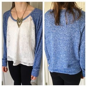 {Wet Seal} Lace Long Sleeve