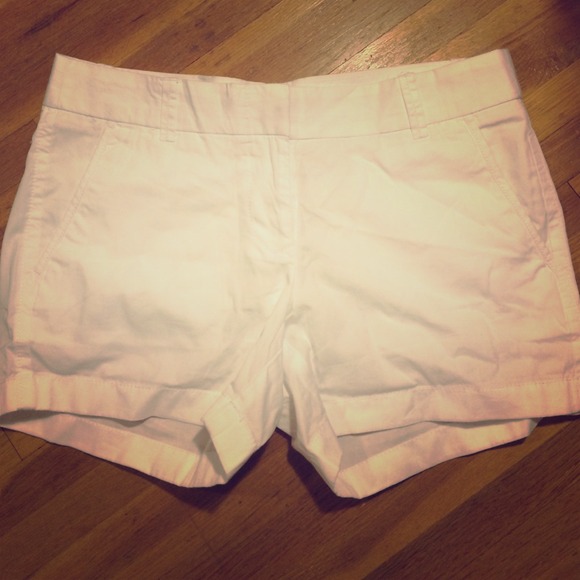 NWT JCrew Factory White Chino Shorts- Size 2