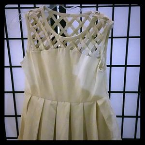 Dear creatures cream dress