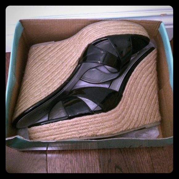 Cathy Jean wedge heel sandals size 10