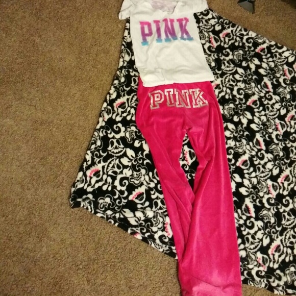 Victoria secret pants and shirt from VS pink