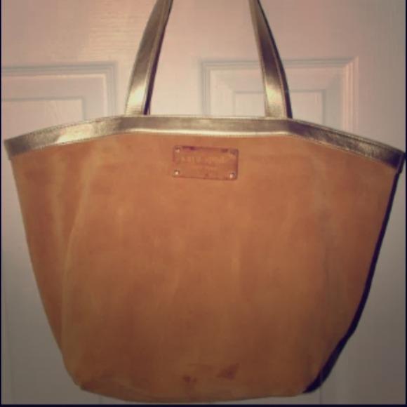 ❤️AUTHENTIC Kate spade tote suede - Picture 1 of 4