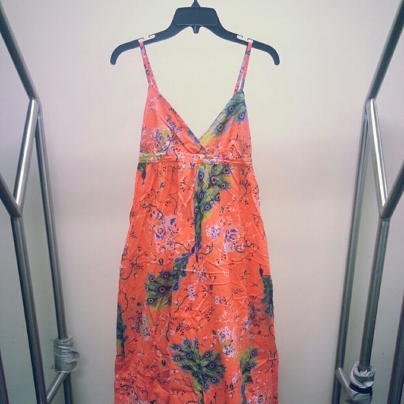 H&M tropical maxi dress
