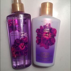 Love spell mist/lotion bundle