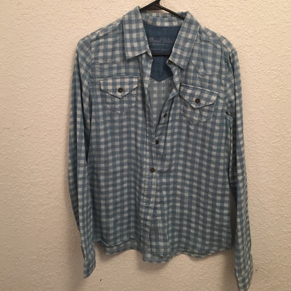 Pac sun gingham style shirt