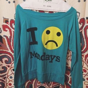 Forever 21. :( Monday Shirt.