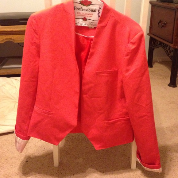 Coral blazer