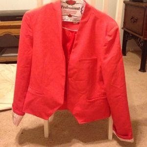 Coral blazer