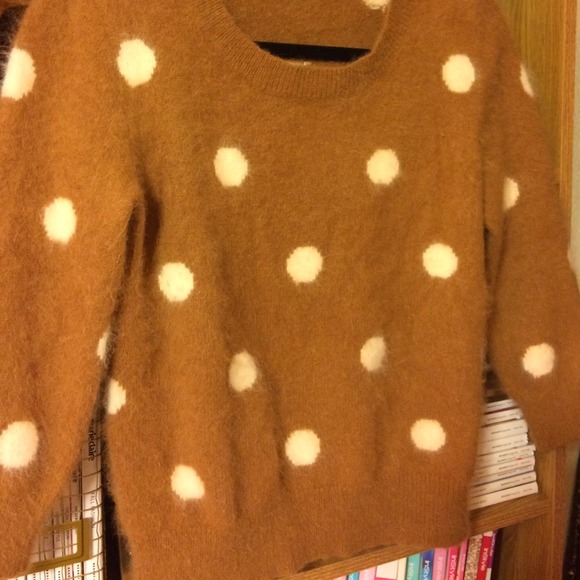 Madewell Sweaters - Madewell mohair polka dot seater Madewell Sweaters - Madewell mohair polka dot seater