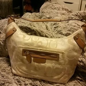 Coach signature bag