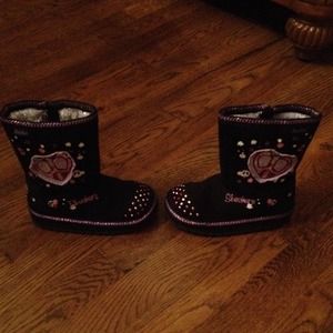 Sketcher light up boots kids