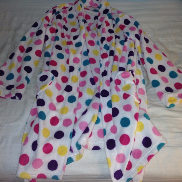 ❌SOLD IN A BUNDLE❌Polka dot robe