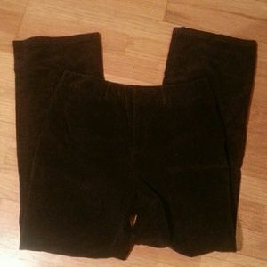 Brown corduroy pants