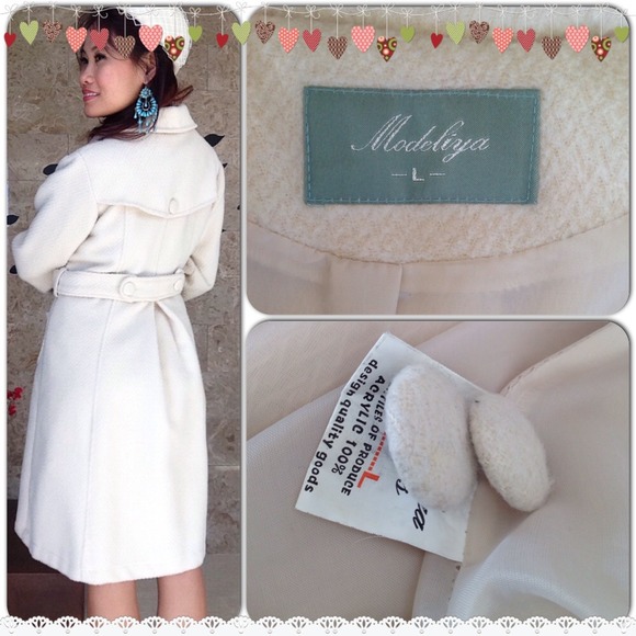 π·BUNDLEDπ·πHPπLight Cream Button Down Tie - Picture 4 of 4