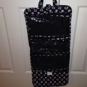 Vera Bradley Owl Print Make Up Traveling Bag