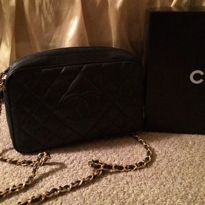 Authentic, never used black classic Chanel bag