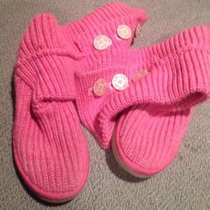 Tall knit ugg boots