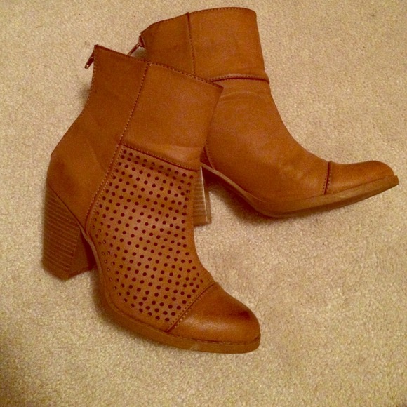 Perforated booties!