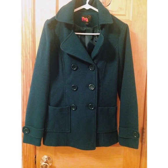 F21 Evergreen Peacoat