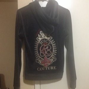 Charcoal Juicy Couture sweater