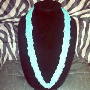 💠Turquoise Braided Bead Necklace💠