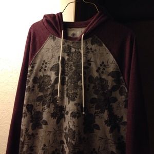 floral hoodie
