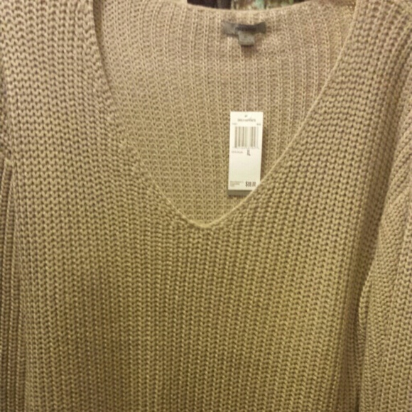 **Reduced**Tan sweater