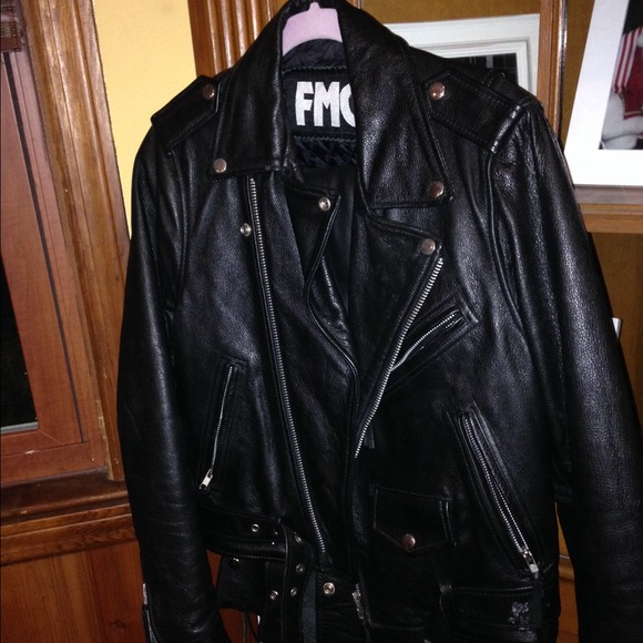 Leather jacket