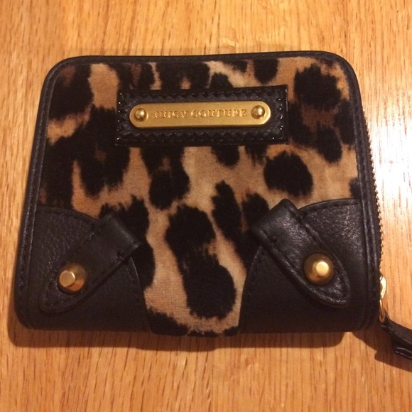 Juicy Couture cheetah print wallet