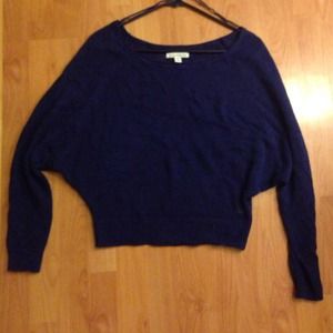 blue sweater