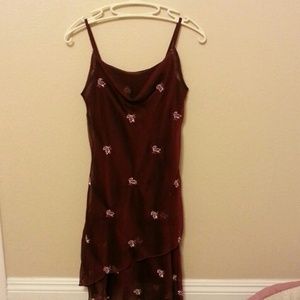 WINDSOR Wine Red Party Dress