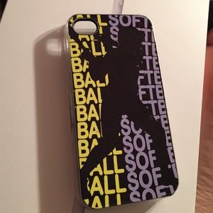iPhone 4/4s softball case