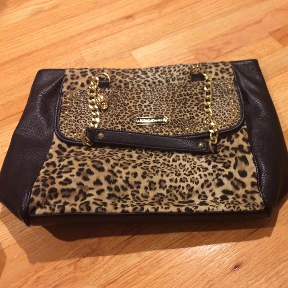 Betsey Johnson Cheetah Print Bag
