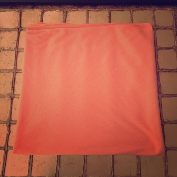 Bright Orange Infinity Scarf